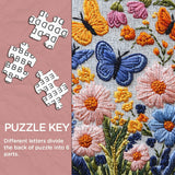 Butterfly Garden Jigsaw Puzzle 1000 Pieces