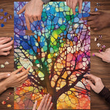 Woven in Color Jigsaw Puzzle 1000 Pieces