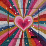 Rainbow Heart Jigsaw Puzzle 1000 Pieces