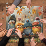 Simpatico uccello inverno inverno puzzle enigmi 1000 pezzi