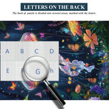 Floral Jellyfish Jigsaw Puzzle 1000 Pieces