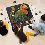 Leaf Cat Jigsaw Puzzle 1000 Pieces