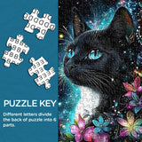 Puzzle chat Starlight 1000 pièces