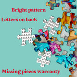Bohemian Bird Jigsaw Puzzle 1000 Pieces