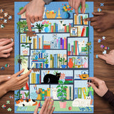 Inky Cat Prints Jigsaw Puzzle 1000 Pieces