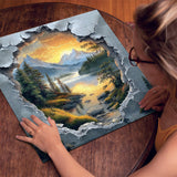 Lakecrack View puzzle puzzle 1000 pezzi