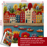River in Bloom Jigsaw Puzzle 1000 Pieces