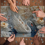 Swan Serenity Jigsaw Puzzle 1000 Pieces
