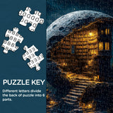 Moon Library Jigsaw Puzzle 1000 Pieces