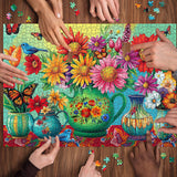 Colorful Flowers Jigsaw Puzzle 1000 Pieces