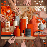 Burnt Orange Dreams Jigsaw Puzzle 1000 Pieces