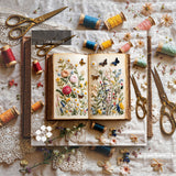 Stitched Garden Diary Jigsaw Puzzle 1000 Pieces