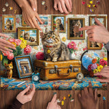 Travel Kitten Jigsaw Puzzle 1000 Pieces