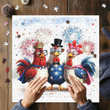 Cheerful Chickens Jigsaw Puzzle 1000 Pieces
