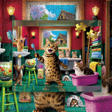 Bathing Cats Jigsaw Puzzle 1000 Pieces