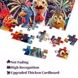 Happy Chicken Jigsaw Puzzle 1000 Pieces