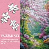 Blooming Trail Jigsaw Puzzle 1000 Pieces
