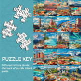 Global Impression Jigsaw Puzzle 1000 Pieces