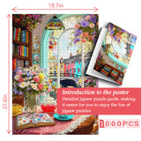 Teatime Canal Cottage Jigsaw Puzzle 1000 Pieces