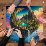 Puzzle del Regno Galleggiante da 1000 pezzi