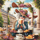 Elegant Afternoon Tea Jigsaw Puzzle 1000 Pieces