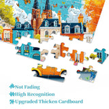 Autumn Street Jigsaw Puzzle 1000 Pieces
