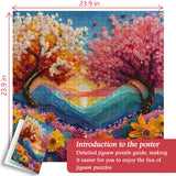 Diamond Paper Bloom Puzzle 1000 Teile