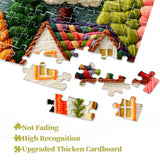 Puzzle con case colorate da 1000 pezzi