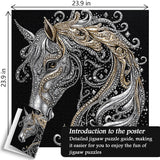 Puzzle Diamond Horse 1000 pezzi