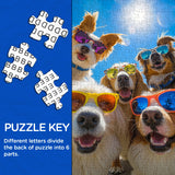 Sunglasses Dog Paradise Jigsaw Puzzle 1000 Pieces