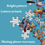 Seaside Pawprints Jigsaw Puzzle 1000 piezas