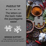 Sapori della palette puzzle puzzle 1000 pezzi