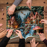 Rompecabezas de página de cabaña de setas, 1000 piezas