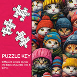 Beanie Cat Jigsaw Puzzle 1000 Pieces