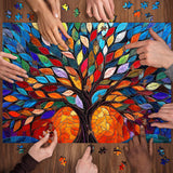 Puzzle in tessuto in fiore 1000 pezzi