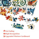 Puzzle Créatures Peintes 1000 Pièces