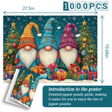 Jolly Snow Gnome Puzzle 1000 pièces