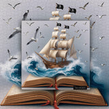 Sail The Book Sea Jigsaw Puzzle 1000 Pieces