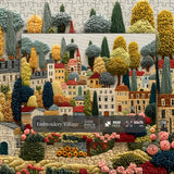 Embroidery Village Jigsaw Puzzle 1000 Pieces