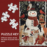 Joyful Snowy Jigsaw Puzzle 1000 pièces