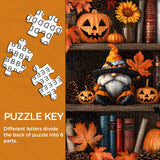 Halloween Bookshelf Jigsaw Puzzle 1000 Pieces