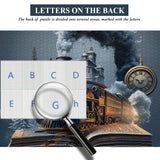 Libro da viaggio puzzle puzzle 1000 pezzi