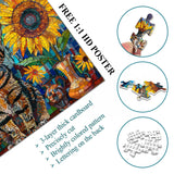 Sunflower Cat Jigsaw Puzzle 1000 Pieces