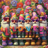 The Love of Gnomes Jigsaw Puzzle 1000 Pieces