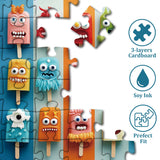 Monster Popsicle Jigsaw Puzzle 1000 Pieces