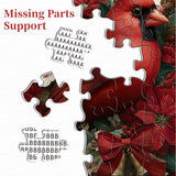 Wreath & Cardinals Bird Jigsaw Puzzle 1000 Pieces