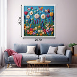 Blue Flower Field Campo puzzle PUZZLE 1000 pezzo