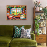 Cozy Flower Retreat Jigsaw Puzzle 1000 Pieces