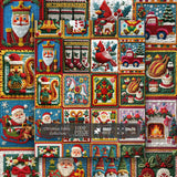 Christmas Fabric Collection Jigsaw Puzzle 1000 Pieces