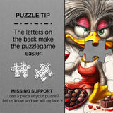 Puzzle con anatra innamorata, 1000 pezzi